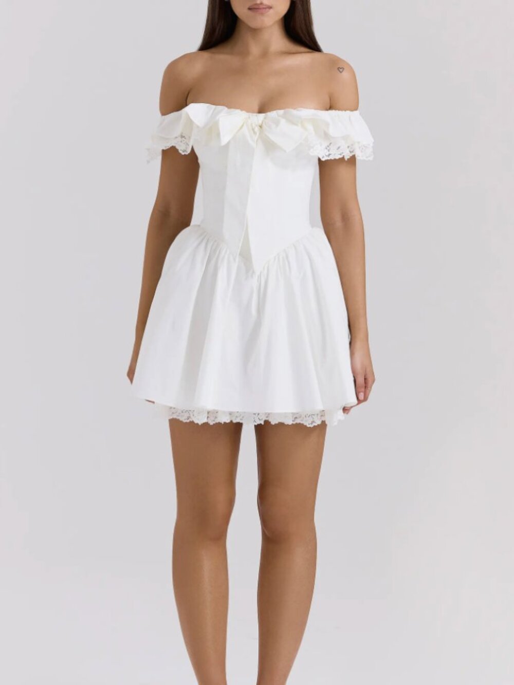 Jaide off the Shoulder Mini Dress - Picture 2 of 11